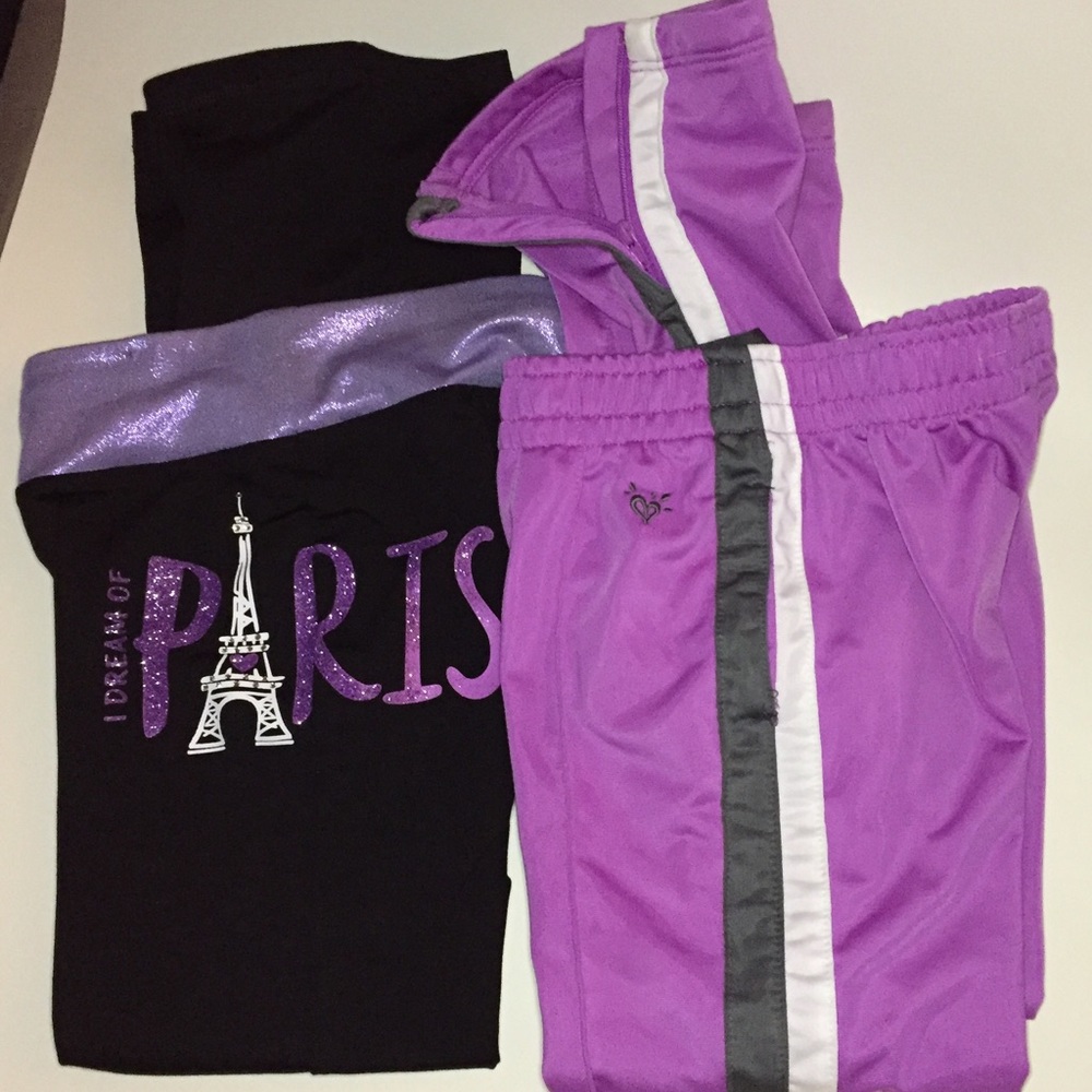 Lot of 2 Girls Justice Pants Size 8